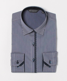 TOKYO SHIRTS | 透け防止 形態安定ノーアイロン ワイド 長袖ビジネスワイシャツ(ビジネスシャツ)