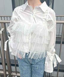 frunco（フランコ）の「チュールビスチェ（その他トップス）」