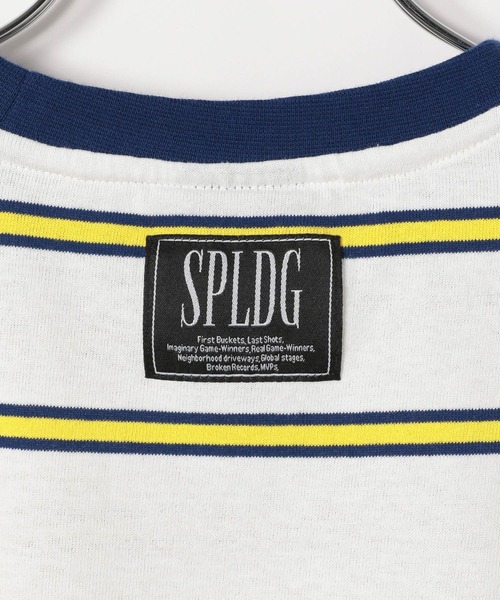SPALDING(スポルディング)の「【SPALDING(スポルディング)】別注ボーダーTシャツ(KIDS)(Tシャツ/カットソー・キッズ・ブルー/オフホワイト・140cm/130cm/120cm/110cm/150cm)」の21枚目の写真