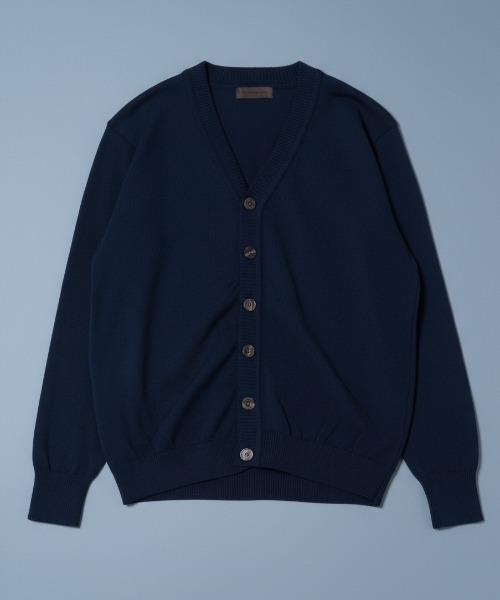 Rinascente(リナシェンテ)の「【Rinascente/リナシェンテ】Long Transit Cardigan カーディガン ニット 吸水速乾性 UVカット(カーディガン/ボレロ・メンズ・ネイビー/ミント/ダークブラウン/アイボリー/ブラック・SMALL/MEDIUM/LARGE/X-LARGE)」の5枚目の写真