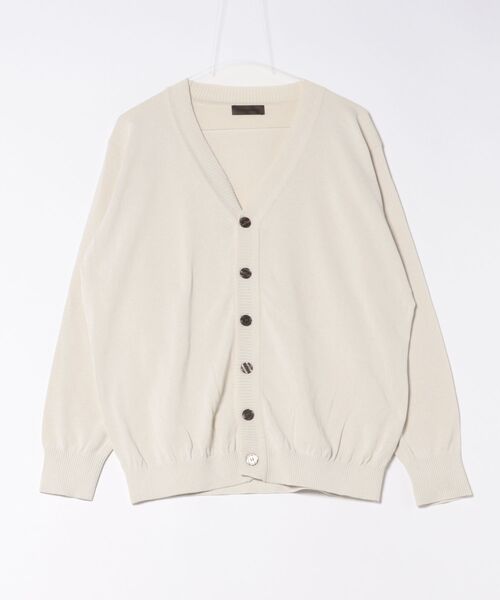 Rinascente(リナシェンテ)の「【Rinascente/リナシェンテ】Long Transit Cardigan カーディガン ニット 吸水速乾性 UVカット(カーディガン/ボレロ・メンズ・ネイビー/ミント/ダークブラウン/アイボリー/ブラック・SMALL/MEDIUM/LARGE/X-LARGE)」の7枚目の写真