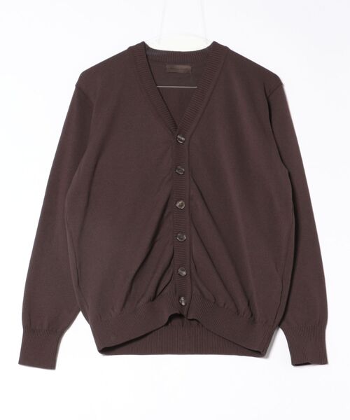 Rinascente(リナシェンテ)の「【Rinascente/リナシェンテ】Long Transit Cardigan カーディガン ニット 吸水速乾性 UVカット(カーディガン/ボレロ・メンズ・ネイビー/ミント/ダークブラウン/アイボリー/ブラック・SMALL/MEDIUM/LARGE/X-LARGE)」の9枚目の写真