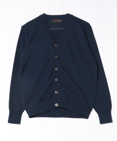 Rinascente(リナシェンテ)の「【Rinascente/リナシェンテ】Long Transit Cardigan カーディガン ニット 吸水速乾性 UVカット(カーディガン/ボレロ・メンズ・ネイビー/ミント/ダークブラウン/アイボリー/ブラック・SMALL/MEDIUM/LARGE/X-LARGE)」の11枚目の写真
