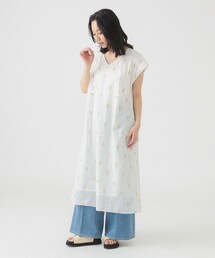 インド 総刺繍 ワンピース（S～M）