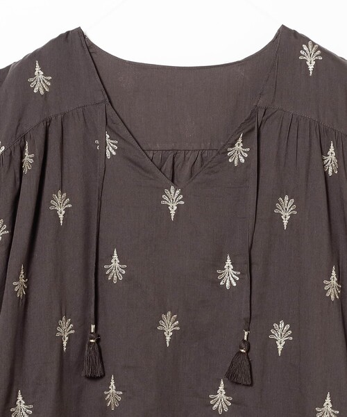 B:MING by BEAMS（ビーミングバイビームス）の「インド 総刺繍 ワンピース（S～M）（ワンピース・レディース・オフホワイト/ブラック系その他4・SMALL/MEDIUM）」の11枚目の写真