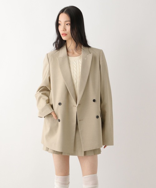 Heather（ヘザー）の「【POLO BCS(ポロ・ビーシーエス)】サイドデザインミニスカート　309142（スカート・レディース・ベージュ/グレー・FREE）」の14枚目の写真