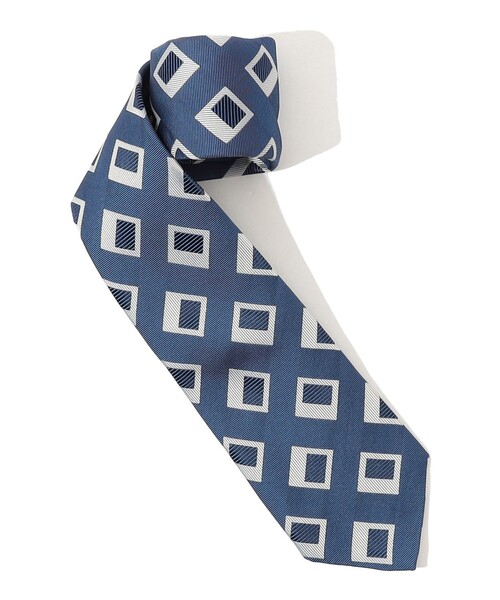 Seaward＆stearn（シーワードスターン）の「Seaward & Stearn シルクジャガード ネクタイ（ネクタイ・メンズ・ブラウン系その他/ブルー系その他2・FREE）」の2枚目の写真