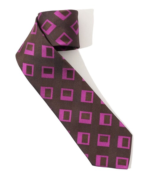 Seaward＆stearn（シーワードスターン）の「Seaward & Stearn シルクジャガード ネクタイ（ネクタイ・メンズ・ブラウン系その他/ブルー系その他2・FREE）」の3枚目の写真