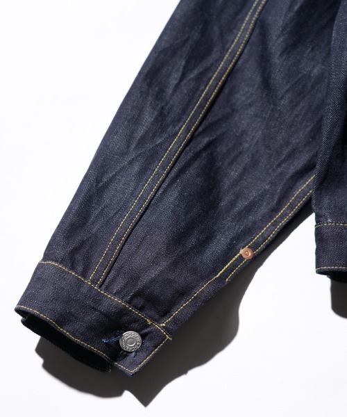 PENNEYS(ぺニーズ)の「PENNEY'S FOREMOST / ぺニーズフォアモスト 40S PLEATS JACKET 1ST ONE WASH シンチバック プリーツ デニムジャケット ワンウォッシュ(デニムジャケット・メンズ・インディゴブルー・40/42/44)」の11枚目の写真