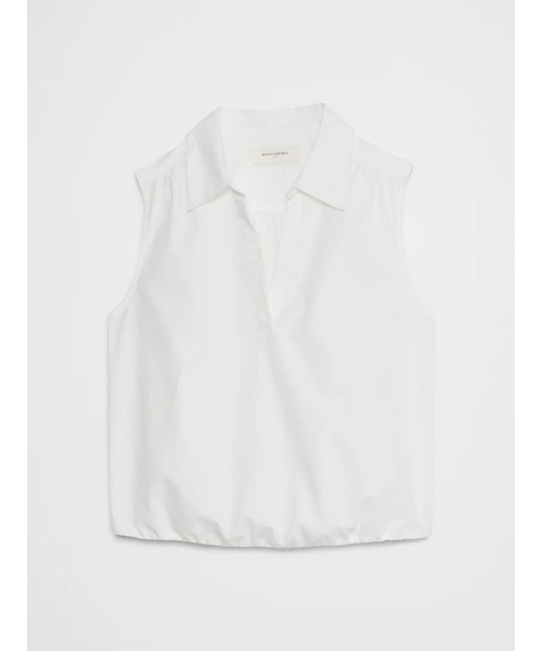 BANANA REPUBLIC FACTORY STORE ポプリン カラー トップス