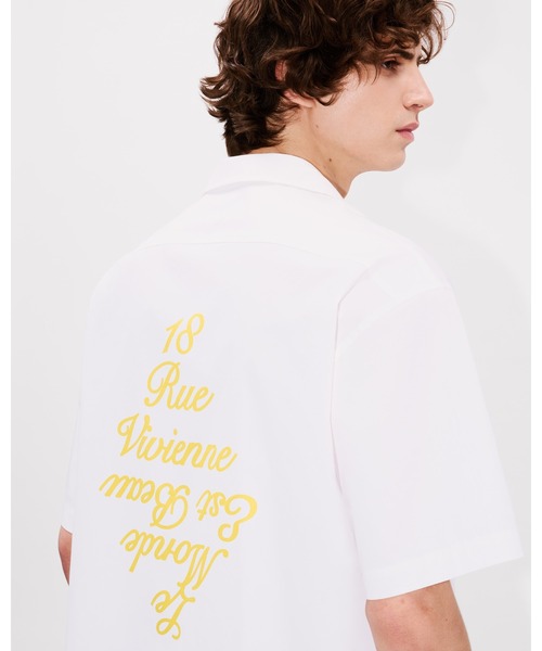 *KENZ*ケンゾー ハワイアンコットンポプリンシャツ＊ホワイト＊ KENZO Varsity' ハワイアン シャツ イン コットン ポプリン