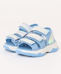MADFOOT! マッドフット キッズ スリーベルトキラキラスポーティーサンダル 3本ストラップ 子供靴 251007