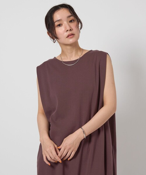 セール】【WEB限定】＜at ease＞ノースリーブ タック カットソー