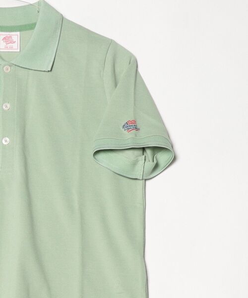 JEMORGAN(ジェーイーモーガン)の「【JEMORGAN / ジェーイーモーガン】ライン入りカノコMINIポロシャツ/POLO(ポロシャツ・レディース・ネイビー/イエロー/ホワイト/グリーン系/チャコール/レッド系/ブラック・FREE)」の8枚目の写真