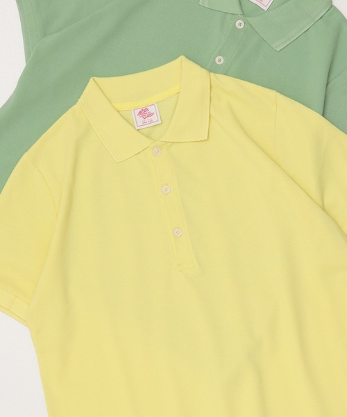 JEMORGAN(ジェーイーモーガン)の「【JEMORGAN / ジェーイーモーガン】ライン入りカノコMINIポロシャツ/POLO(ポロシャツ・レディース・ネイビー/イエロー/ホワイト/グリーン系/チャコール/レッド系/ブラック・FREE)」の6枚目の写真