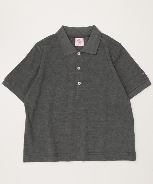 JEMORGAN(ジェーイーモーガン)の「【JEMORGAN / ジェーイーモーガン】ライン入りカノコMINIポロシャツ/POLO(ポロシャツ・レディース・ネイビー/イエロー/ホワイト/グリーン系/チャコール/レッド系/ブラック・FREE)」の14枚目の写真