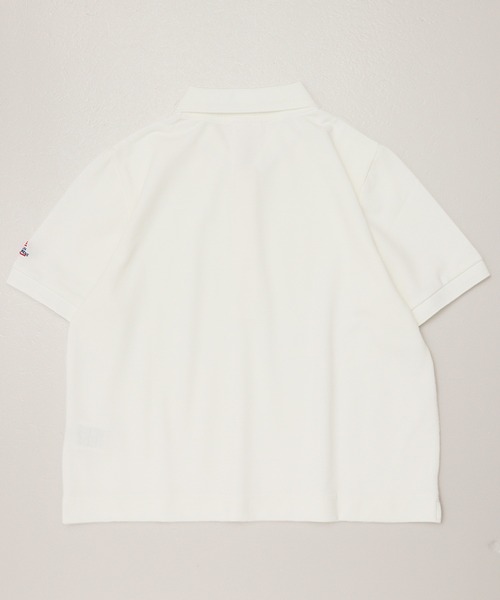 JEMORGAN(ジェーイーモーガン)の「【JEMORGAN / ジェーイーモーガン】ライン入りカノコMINIポロシャツ/POLO(ポロシャツ・レディース・ネイビー/イエロー/ホワイト/グリーン系/チャコール/レッド系/ブラック・FREE)」の11枚目の写真