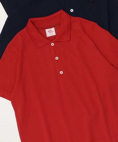 JEMORGAN(ジェーイーモーガン)の「【JEMORGAN / ジェーイーモーガン】ライン入りカノコMINIポロシャツ/POLO(ポロシャツ・レディース・ネイビー/イエロー/ホワイト/グリーン系/チャコール/レッド系/ブラック・FREE)」の9枚目の写真