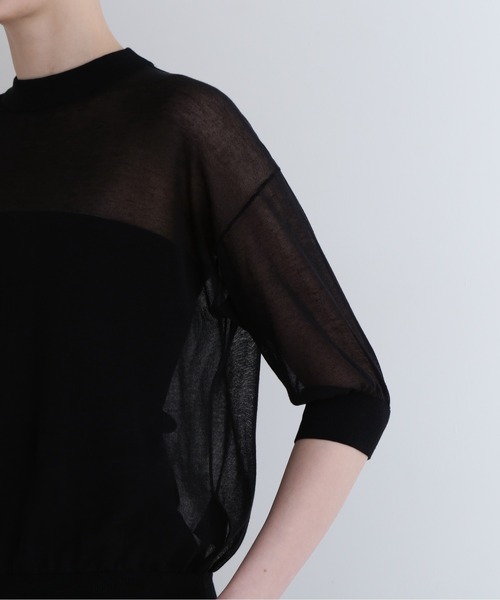 ◇ハイゲージシアーニット（ニット/セーター）｜LE PHIL