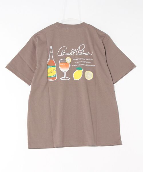 Arnold Palmer（アーノルドパーマー）の「シェア アソート グラフィック Tシャツ（Tシャツ/カットソー・レディース・ホワイト系1/ホワイト系2/ブラック/スモークピンク/グレイッシュベージュ/チャコールグレー/ベージュ/グリーン・XS/S/M/L/LL）」の14枚目の写真