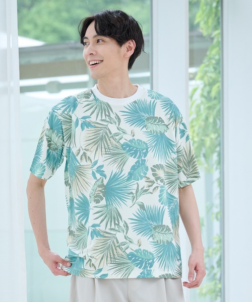 Arnold Palmer（アーノルドパーマー）の「シェア アソート グラフィック Tシャツ（Tシャツ/カットソー・レディース・ホワイト系1/ホワイト系2/ブラック/スモークピンク/グレイッシュベージュ/チャコールグレー/ベージュ/グリーン・XS/S/M/L/LL）」の7枚目の写真