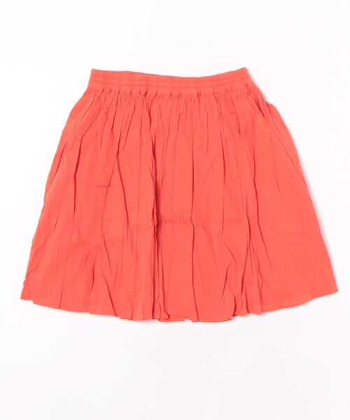 THE MORNING AFTER（ザ モーニング アフター）の「CRAPE GATHER SK（スカート・レディース・オレンジ・FREE）」の2枚目の写真