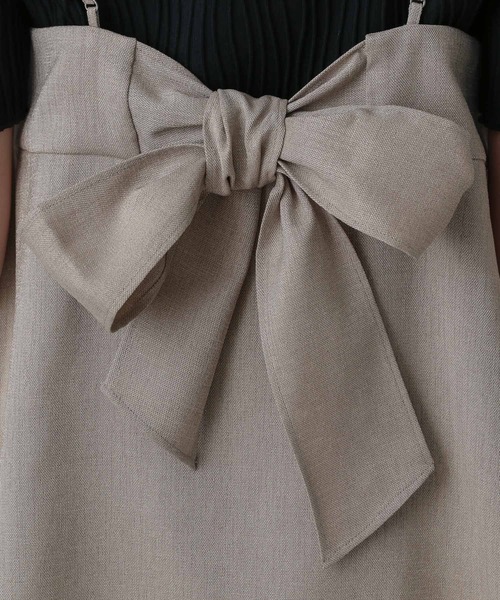 GLOBAL WORK（グローバルワーク）の「MATINEE LINE/リネンライクビスチェ/495655（キャミソール・レディース・ブラウン/アイボリー/ブラック・MEDIUM/LARGE）」の19枚目の写真