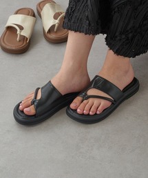 MAGASIN DE MODE Chou Chou(�}�K�W���f���[�h�V���V��)�́yMAGASIN DE MODE Chou Chou�z�t���b�g�T���_�� KNF-TP��(�T���_��)