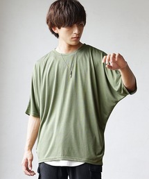 【MinoriTY】TRドルマンスリーブ半袖Tシャツ メンズ 夏服