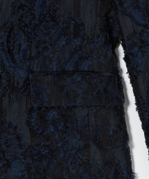 UNITED ARROWS(ユナイテッドアローズ)の「ペイズリー カットジャガード テーラードジャケット(テーラードジャケット・レディース・ネイビー・36/38)」の12枚目の写真