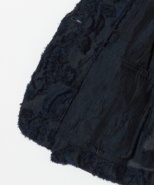 UNITED ARROWS(ユナイテッドアローズ)の「ペイズリー カットジャガード テーラードジャケット(テーラードジャケット・レディース・ネイビー・36/38)」の13枚目の写真
