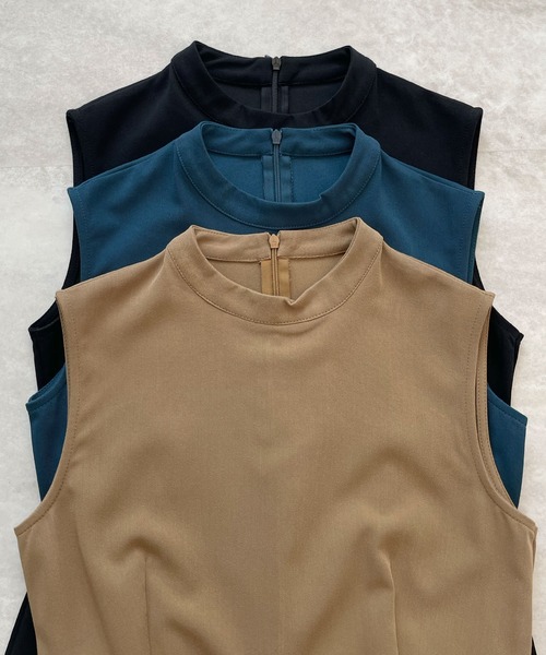 Futier land(フューティアランド)の「ハイネックマーメイドワンピース(ワンピース・レディース・ブラウン/ブラック/ブルー・MEDIUM/LARGE)」の19枚目の写真