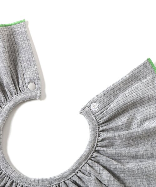 BREEZE(ブリーズ)の「【Bpop】メロウリブスタイ(スタイ/よだれかけ・キッズ・オレンジ/アイボリー/グレー・90)」の12枚目の写真