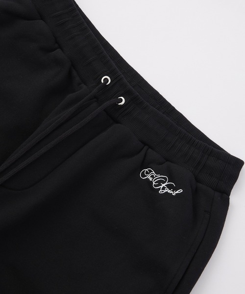 X-girl（エックスガール）の「ONE POINT PENCIL SCRIPT LOGO SWEAT PANTS（スウェットパンツ・レディース・アッシュ/ブラック/カモフラージュ・S/M）」の5枚目の写真