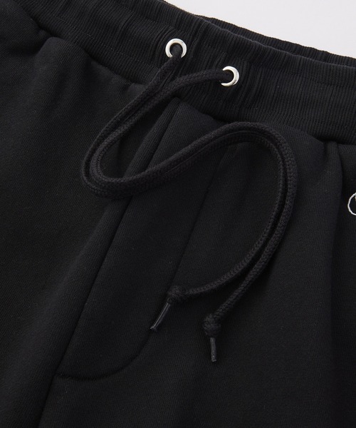 X-girl（エックスガール）の「ONE POINT PENCIL SCRIPT LOGO SWEAT PANTS（スウェットパンツ・レディース・アッシュ/ブラック/カモフラージュ・S/M）」の7枚目の写真