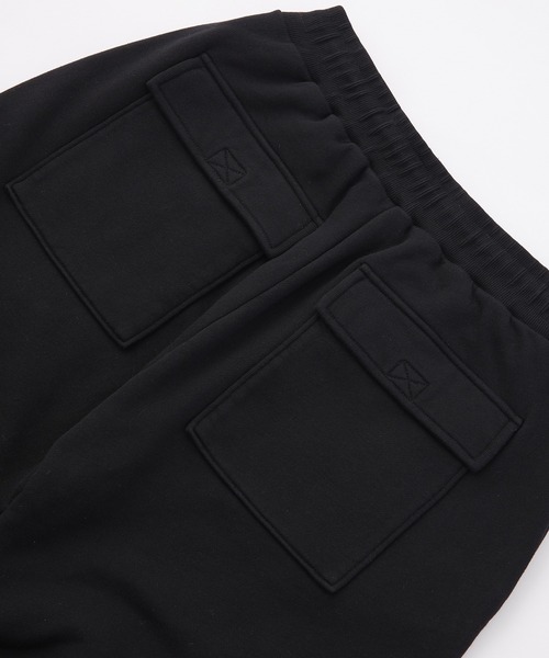 X-girl（エックスガール）の「ONE POINT PENCIL SCRIPT LOGO SWEAT PANTS（スウェットパンツ・レディース・アッシュ/ブラック/カモフラージュ・S/M）」の8枚目の写真