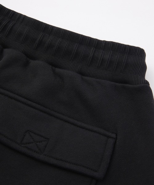 X-girl（エックスガール）の「ONE POINT PENCIL SCRIPT LOGO SWEAT PANTS（スウェットパンツ・レディース・アッシュ/ブラック/カモフラージュ・S/M）」の12枚目の写真