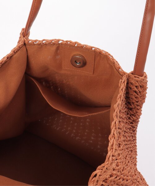 LBC（エルビーシー）の「タッセルペーパートート（トートバッグ・レディース・オレンジ/ベージュ/グレー・FREE）」の15枚目の写真