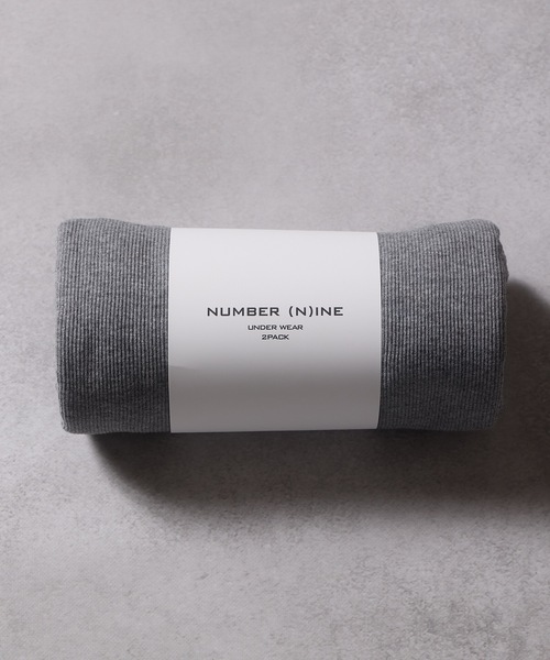 NUMBER (N)INE（ナンバーナイン）の「2 PACK SET PRIME COTTON RIB TANK TOP / 2 パック セット コットン リブ タンクトップ（タンクトップ・メンズ・ブラック/トップグレー/ホワイト・M/L/XL）」の19枚目の写真