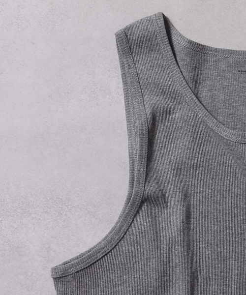 2 PACK SET RIB TANK TOP / 2 パック セット コットン リブ タンク