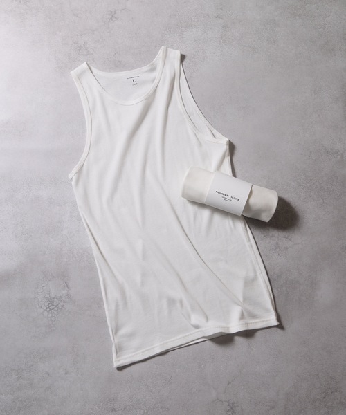 2 PACK SET RIB TANK TOP / 2 パック セット コットン リブ タンク