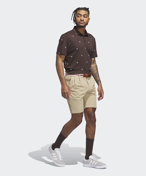 adidas（アディダス）の「オリジナルスゴルフ モノグラム 半袖シャツ【adidas Golf/アディダスゴルフ】（ポロシャツ・メンズ・イエロー/ネイビー/スカイブルー/ホワイト/ダークブラウン・LARGE/MEDIUM/SMALL/X-LARGE/XX-LARGE）」の13枚目の写真