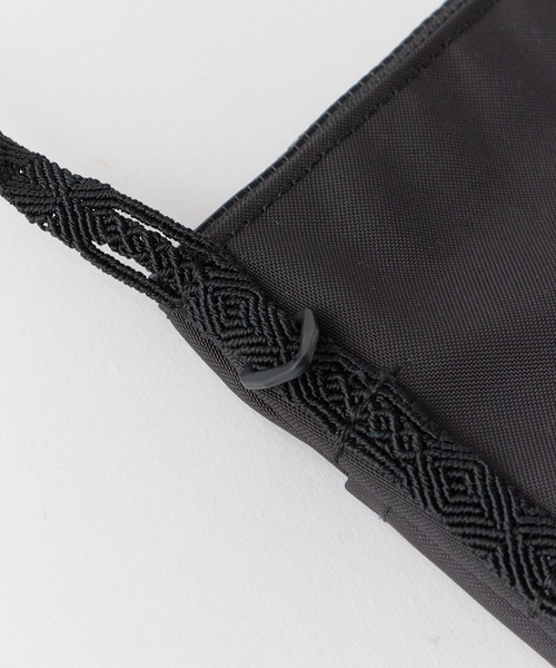 OJO DE MEX(オホデメックス)の「OJO DE MEX/オホデメックス Banda Zip Pouch ナイロンポーチバッグ サコッシュ メンズ 秋物 秋服 2026年秋冬(ショルダーバッグ・メンズ・ブラック/グレー/ダークオリーブ/ベージュ・FREE)」の9枚目の写真
