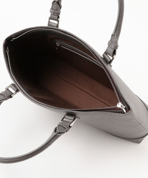 BEAMS F（ビームスエフ）の「CHAMBORD SELLIER / LILLE BRIEF レザー ブリーフケース（トートバッグ・メンズ・ブラック・ONE SIZE）」の6枚目の写真