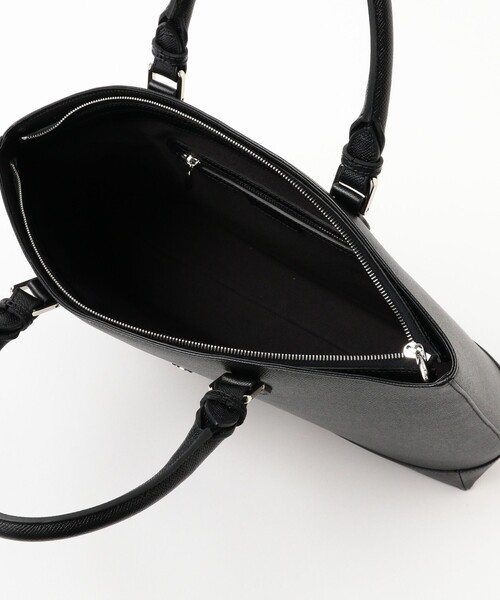 BEAMS F（ビームスエフ）の「CHAMBORD SELLIER / LILLE BRIEF レザー ブリーフケース（トートバッグ・メンズ・ブラック・ONE SIZE）」の8枚目の写真