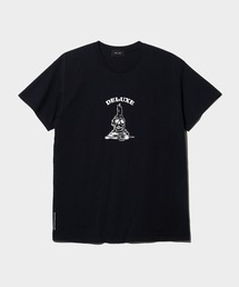 デラックスコットンカットソー こだわりのTシャツ　フリーサイズ 未使用 リラックスルーズベーシックT オーバーサイズ ラスティック