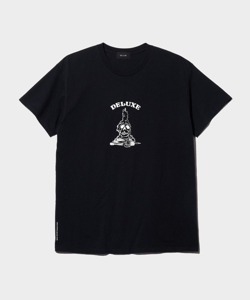 DELUXE(デラックス)の「TAILOR TEE(Tシャツ/カットソー・メンズ・ブラック/ホワイト・LARGE/MEDIUM)」の2枚目の写真