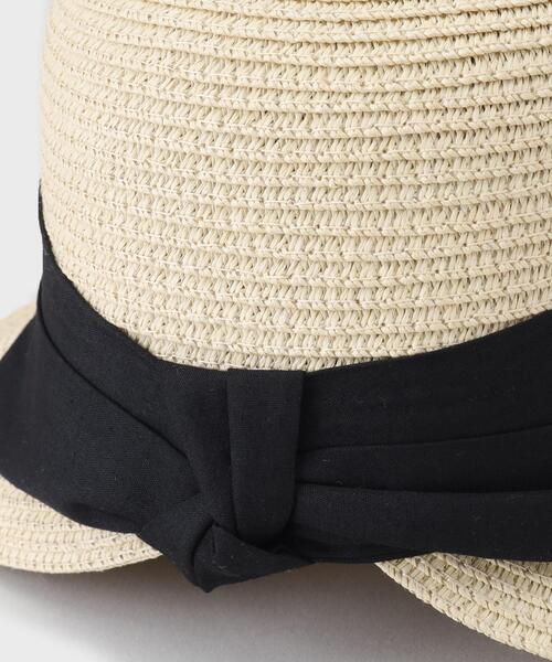 THE SHOP TK （ザ ショップ ティーケー ）の「つば広雑材ハット（ハット・レディース・ベージュ/アイボリー・00）」の9枚目の写真