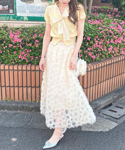 【完売必至♡】ELISABETTAFRANCHI クレープ スカート org.jpg