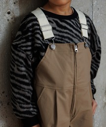 MAKE YOUR DAY | ゼブラ柄ジャガードプルオーバー■80～140cm(スウェット)